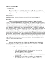 Officiating and Ball Handling Lesson Plan