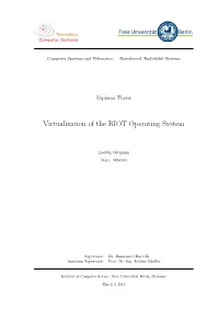 Virtualization of the RIOT Operating System