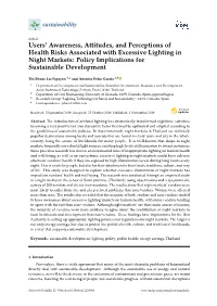 Users' Awareness, Attitudes, and Perceptions of Health Risks