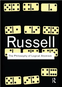 The Philosophy of Logical Atomism