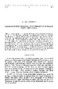 Siliceous Sponges from the Upper Cretaceous of Poland Part 1