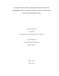 An Exploration of Policy Implementation in Protected