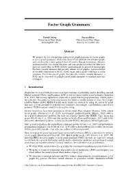 Factor Graph Grammars