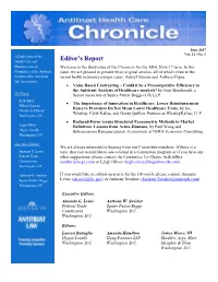 Editor's Report