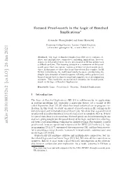 Focused Proof-Search in the Logic of Bunched Implications 3 Must Be Made: to Eliminate/Constrain These Rules, Or to Permit Them Without Restriction