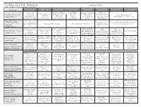 PDF Schedule