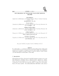 A48 Integers 11 (2011) Enumeration of Triangles in Quartic Residue
