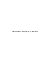 Daniel Parker's Doctrine of the Two Seeds Daniel Parker's Doctrine of the Two Seeds