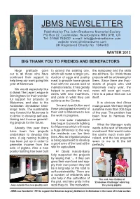 Jbms Newsletter
