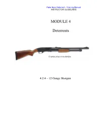 MODULE 4 Deterrents
