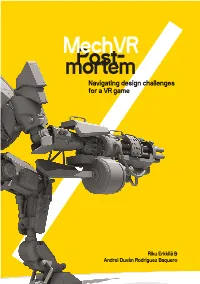 Post- Mortem Mechvr