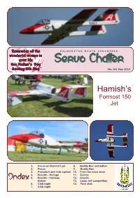 Servo Chatter Sunday 13Th May No