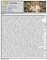 The Illusion of the Empire Artical Name : Explaining Erdogan's