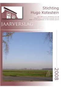 Jaarverslag Hugo Kotestein 2008.Pdf
