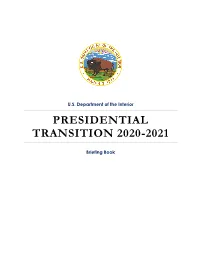 Presidential Transition 2020-2021