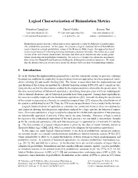 Logical Characterization of Bisimulation Metrics