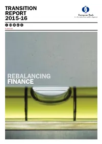 EBRD Transition Report 2015-16