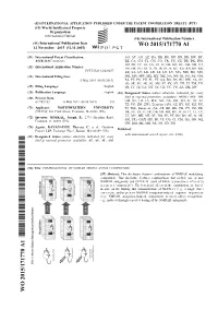 WO 2015/171770 Al 12 November 2015 (12.11.2015) P O P C T