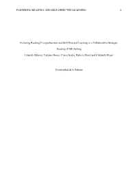 Fostering Reading and Self-Directed Learning 2