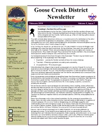 Goose Creek District Newsletter