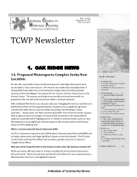 TCWP Newsletter