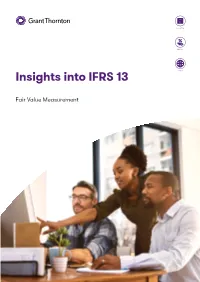 Insights Into IFRS 13