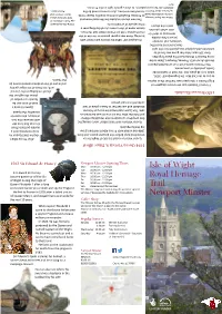 IORHT Leaflet