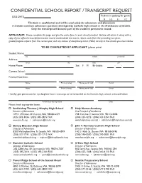2020-2021 School Report and Teacher Evaluation Forms