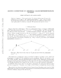 Arxiv:2012.03076V1 [Math.NT]