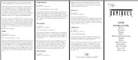 Game Instructions