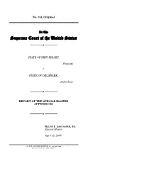 Special Master Report Appendices