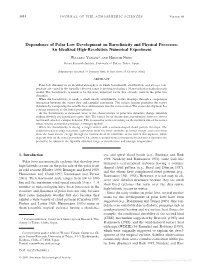 Dependence of Polar Low Development on Baroclinicity and Physical Processes: an Idealized High-Resolution Numerical Experiment