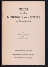 GUIDE MINERALS and ROCKS