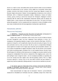 Serves As a Model, to Show, That Solitary Bees and Their Essential Needs Must Be Considered Before the Implementation of the Measure