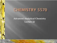 Tandem Mass Spectrometry (MS–MS)