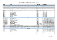 Details of the Implicated Batches Subject to Recall Aldi Lidl Iceland