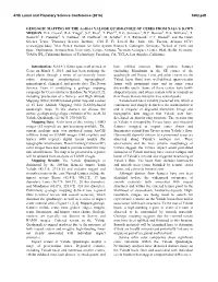 GEOLOGIC MAPPING of the Ac-H-14 YALODE QUADRANGLE of CERES from NASA’S DAWN MISSION