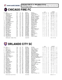 MLS Game Guide