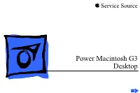 Power Macintosh G3 Desktop 