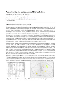 Reconstructing the Lost Contours of Charles Hutton