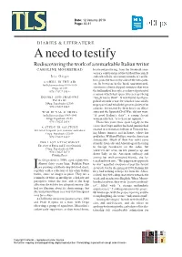 A Need to Testify
