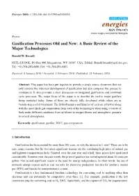 Gasification Processes Old and New: a Basic Review of the Major Technologies