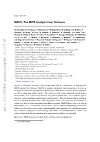 MAUS: the MICE Analysis User Software