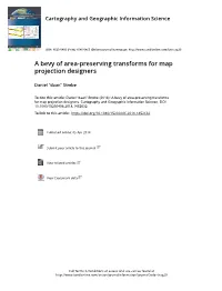 A Bevy of Area Preserving Transforms for Map Projection Designers.Pdf
