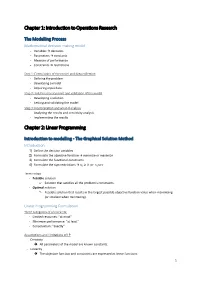 Linear Programming