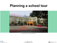 Planning a School Tour