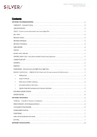 Contents SOFTWARE for ADMINISTRATORS