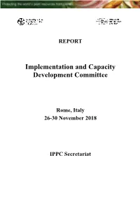 Implementation and Capacity Development Committee