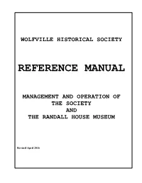 Reference Manual