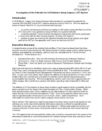 TT2017-1138 Assessment of Potential for Infill Ctrain Stations - Att 2.Doc Page 1 of 32 ISC: UNRESTRICTED